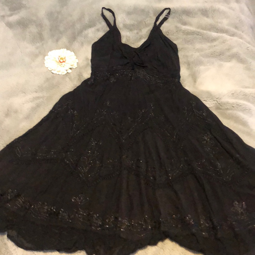 Black summer dress